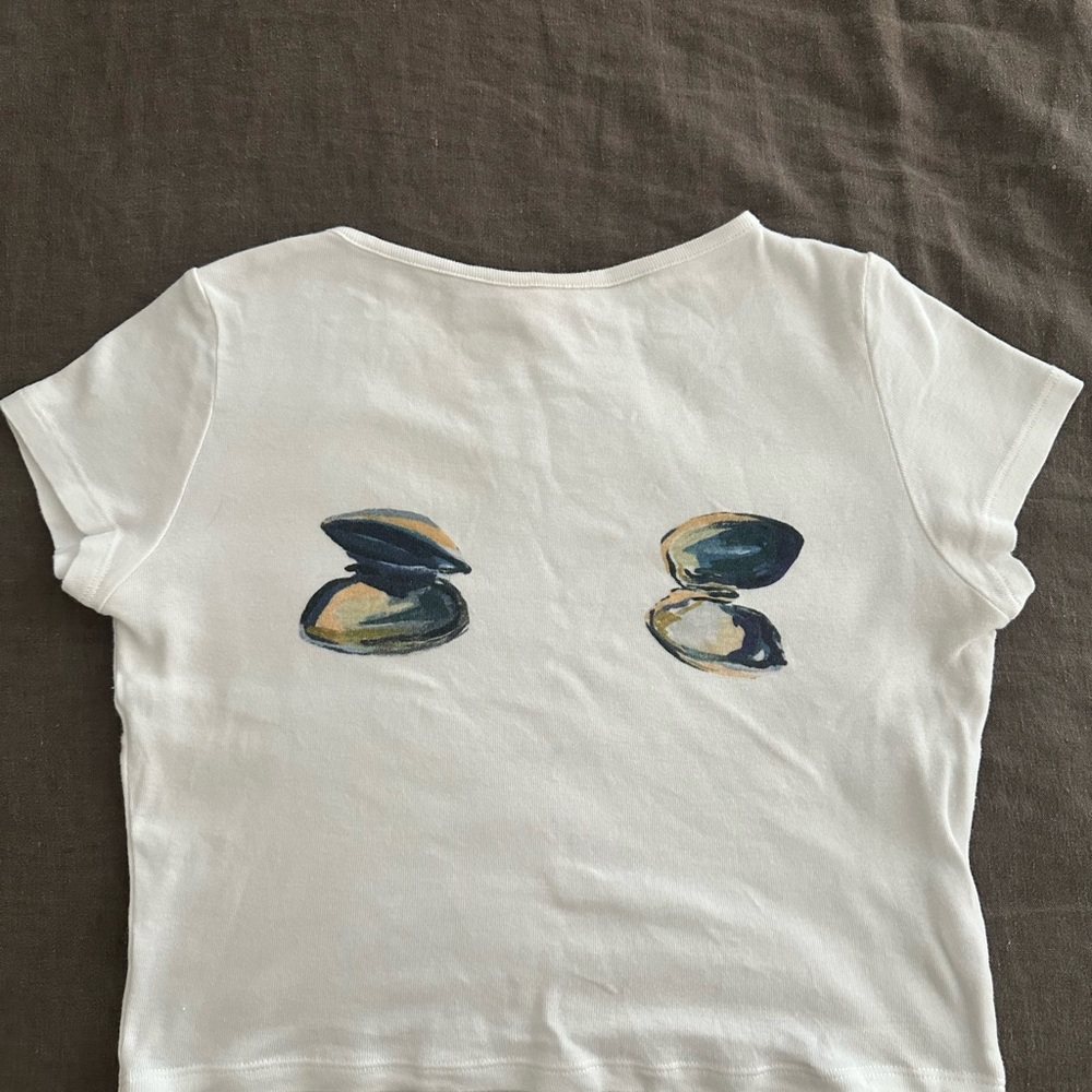 Lisa Says Gah Alex Clams Tee size S great condition
